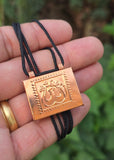 Allah Taweet Mosque Locket Muslim Pendant Talisman Evil Eye Nazar Protection TTT22