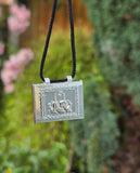 Allah Taweet Mosque Locket Muslim Pendant Talisman Evil Eye Nazar Protection TTT22