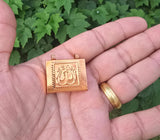 Allah Taweet Mosque Locket Muslim Pendant Talisman Evil Eye Nazar Protection TTT22