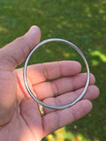 Round Kara Smooth Plain Kada Sikh Bangle Khalsa Kakaar bracelet Unisex Karha C14