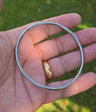 Round Kara Smooth Plain Kada Sikh Bangle Khalsa Kakaar bracelet Unisex Karha C14