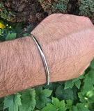 Round Kara Smooth Plain Kada Sikh Bangle Khalsa Kakaar bracelet Unisex Karha C14