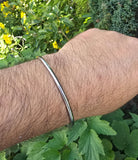 Round Kara Smooth Plain Kada Sikh Bangle Khalsa Kakaar bracelet Unisex Karha C14