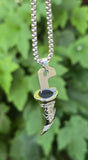 Stainless Steel Kirpan Pendant Sikh Necklace Chain Singh Kaur Unisex Punjabi AAA
