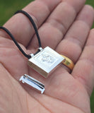 Om Hanuman Taweet Locket Pendant Talisman Evil Eye Nazar Protection Hindu C32