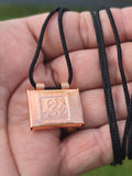 Om Hanuman Taweet Locket Pendant Talisman Evil Eye Nazar Protection Hindu C32