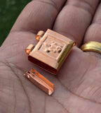 Om Hanuman Taweet Locket Pendant Talisman Evil Eye Nazar Protection Hindu C32