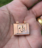 Om Hanuman Taweet Locket Pendant Talisman Evil Eye Nazar Protection Hindu C32