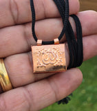 Mini Taweez Allah Locket Taviz Evil Eye Protection Muslim Islamic Nazar Pendant C34