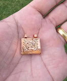 Mini Taweez Allah Locket Taviz Evil Eye Protection Muslim Islamic Nazar Pendant C34