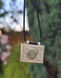 Mini Taweez Allah Locket Aytal Kursi Taviz Nazar Shield Muslim Islamic Pendant C35 Evil Eye Protection Unisex