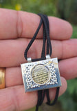 Mini Taweez Allah Locket Aytal Kursi Taviz Nazar Shield Muslim Islamic Pendant C35 Evil Eye Protection Unisex