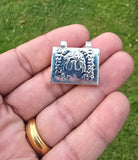 Mini Taweez Allah Locket Aytal Kursi Taviz Nazar Shield Muslim Islamic Pendant C35 Evil Eye Protection Unisex