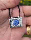 Mini Taweez Allah Locket Aytal Kursi Taviz Nazar Shield Muslim Islamic Pendant C35 Evil Eye Protection Unisex