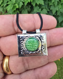 Mini Taweez Allah Locket Aytal Kursi Taviz Nazar Shield Muslim Islamic Pendant C35 Evil Eye Protection Unisex