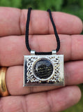 Mini Taweez Allah Locket Aytal Kursi Taviz Nazar Shield Muslim Islamic Pendant C35 Evil Eye Protection Unisex