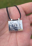 Mini Taweez Allah Locket 786 Taviz Evil Eye Nazar Shield Muslim Islamic Pendant C36 Protection Unisex
