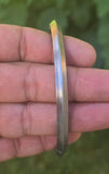 Sarbloh Kara One Edge Pure Iron Kada Sikh Bangle Khalsa Bracelet Handmade D5 New Traditional UnisexKarha