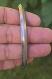 Sarbloh Kara One Edge Pure Iron Kada Sikh Bangle Handmade Bracelet Khalsa Unisex Traditional Bracelet DD21