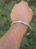 Sarbloh Kara Pure Iron Flat Kada Sikh Bangle Traditional 5Ks Khalsa Bracelet F4R Unisex Gift