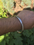 Sarbloh Kara Pure Iron Flat Kada Sikh Bangle Traditional 5Ks Khalsa Bracelet F4R Unisex Gift