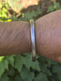 Sarbloh Kara Pure Iron Flat Kada Sikh Bangle Traditional 5Ks Khalsa Bracelet F4R Unisex Gift
