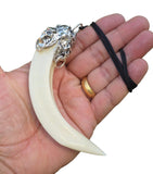 Sikh Jangli Soor Tooth Pendant Nihang Shikaar Dand Nazar Authentic Evil Eye Gift