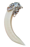 Sikh Jangli Soor Tooth Pendant Nihang Shikaar Dand Nazar Authentic Evil Eye Gift