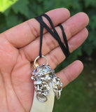 Sikh Jangli Soor Tooth Pendant Nihang Shikaar Dand Nazar Authentic Evil Eye Gift