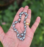 Chrome Plated Steel Meditation Simarna Bracelet Sikh Mala Beads praying Talisman