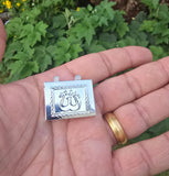Allah Taweet Mosque Locket Muslim Pendant Talisman Evil Eye Nazar Protection TTT22