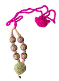 Handmade Punjabi Folk Patiala Kaintha Necklace Bhangra Gidha Cultural Jewellery Unisex