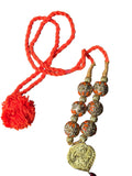 Handmade Punjabi Folk Patiala Kaintha Necklace Bhangra Gidha Cultural Jewellery Unisex