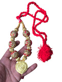 Handmade Punjabi Folk Patiala Kaintha Necklace Bhangra Gidha Cultural Jewellery Unisex