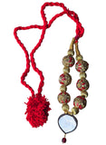 Handmade Punjabi Folk Patiala Kaintha Necklace Bhangra Gidha Cultural Jewellery Unisex