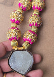 Handmade Punjabi Folk Patiala Kaintha Necklace Bhangra Gidha Cultural Jewellery Unisex
