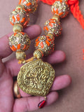 Handmade Punjabi Folk Patiala Kaintha Necklace Bhangra Gidha Cultural Jewellery Unisex