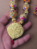 Handmade Punjabi Folk Patiala Kaintha Necklace Bhangra Gidha Cultural Jewellery Unisex
