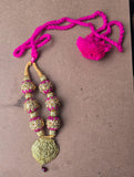 Handmade Punjabi Folk Patiala Kaintha Necklace Bhangra Gidha Cultural Jewellery Unisex