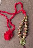 Handmade Punjabi Folk Patiala Kaintha Necklace Bhangra Gidha Cultural Jewellery Unisex