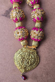 Handmade Punjabi Folk Patiala Kaintha Necklace Bhangra Gidha Cultural Jewellery Unisex