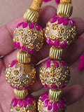 Handmade Punjabi Folk Patiala Kaintha Necklace Bhangra Gidha Cultural Jewellery Unisex