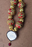 Handmade Punjabi Folk Patiala Kaintha Necklace Bhangra Gidha Cultural Jewellery Unisex