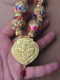 Handmade Punjabi Folk Patiala Kaintha Necklace Bhangra Gidha Cultural Jewellery Unisex