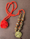 Handmade Punjabi Folk Patiala Kaintha Necklace Bhangra Gidha Cultural Jewellery Unisex