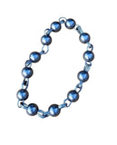 Solid Sarbloh Manka Bracelet Simrana Meditation Praying Beads Unisex Kara CC55 Loha Kada