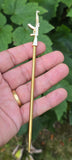 Sikh Baaj Gold Silver Plated Stainless Steel Turban Salai Dumalla Patka Dastar Pagri Keski Hair Tucking Needle CC57