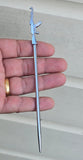 Sikh Baaj Gold Silver Plated Stainless Steel Turban Salai Dumalla Patka Dastar Pagri Keski Hair Tucking Needle CC57