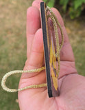 Baba Deep Singh Hanger Sikh Car Hanging Wood Pendant Shaheed  A32 Unisex Gift