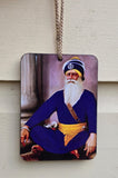 Baba Deep Singh Hanger Sikh Car Hanging Wood Pendant Shaheed  A32 Unisex Gift